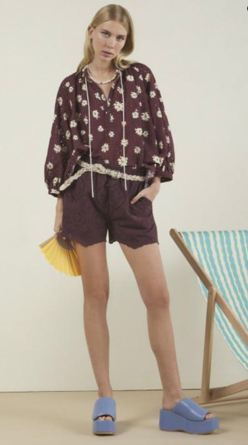 Ottodame Broderie Anglaise Shirt