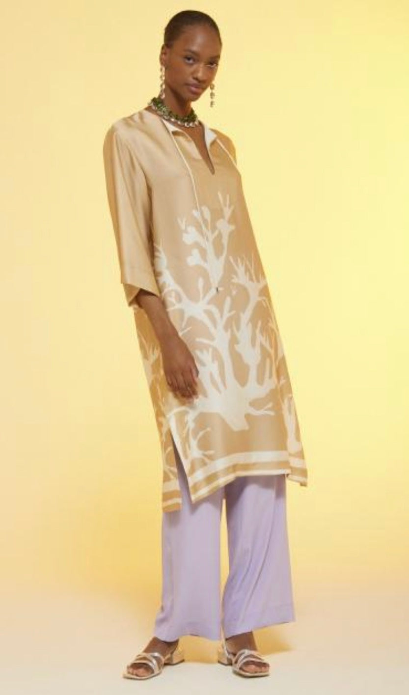 Ottodame Gold Kimono Dress