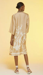 Ottodame Gold Kimono Dress