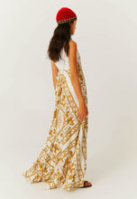 Load image into Gallery viewer, Beatrice B Gold Zodiac Slip Dress
