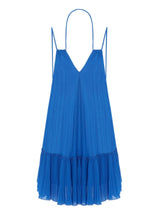 Load image into Gallery viewer, Beatrice B Cobalt Blue Pleated Dress
