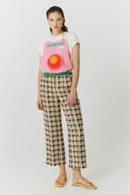Load image into Gallery viewer, Beatrice B Pink / Black Jacquard Trousers
