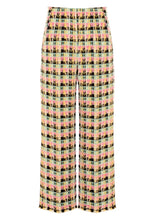 Load image into Gallery viewer, Beatrice B Pink / Black Jacquard Trousers
