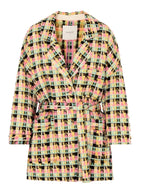 Beatrice B Pink / Black Jacquard Jacket