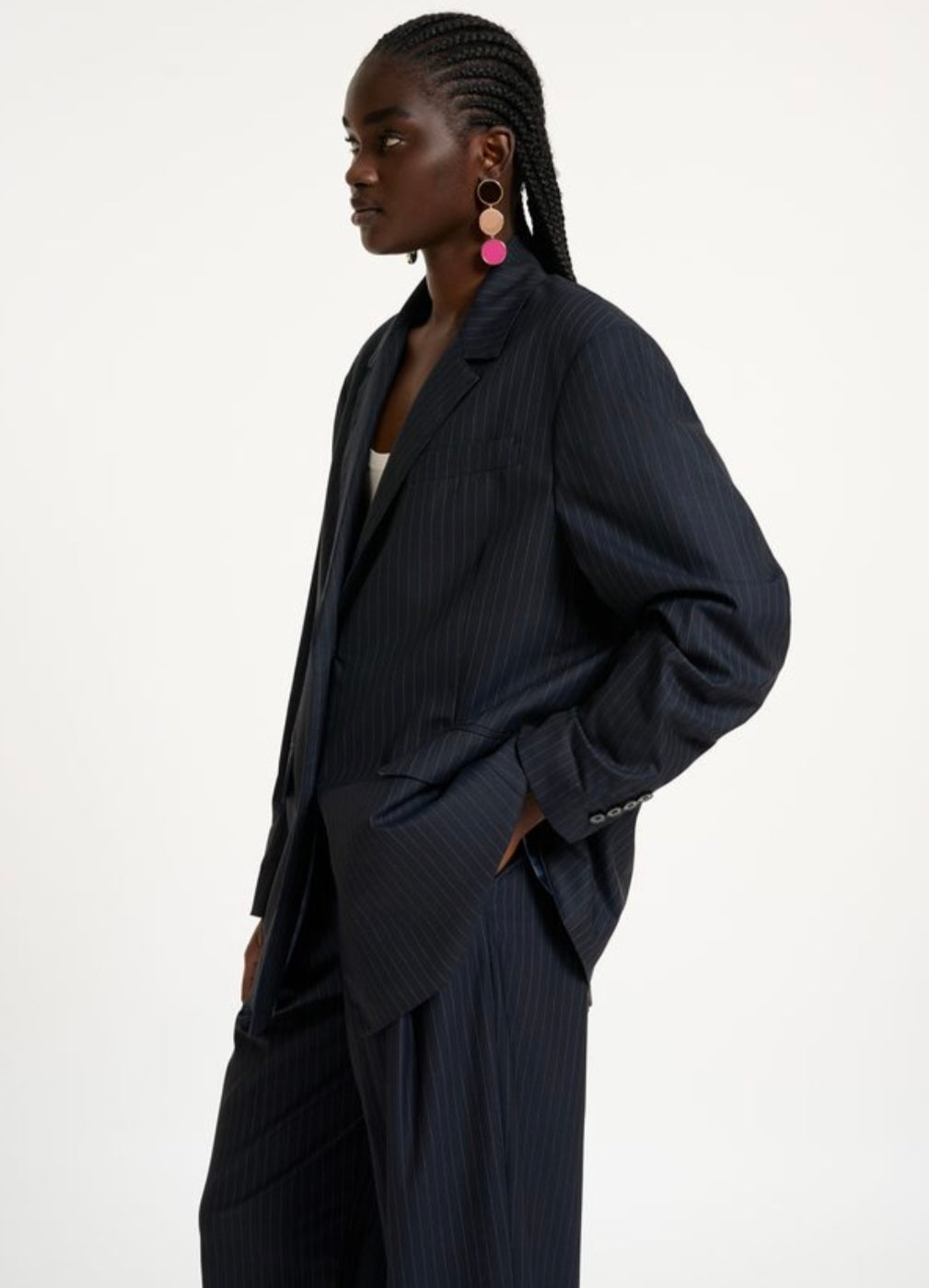 Essentiel Antwerp Pinstripe Blazer