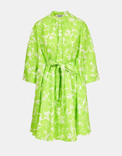 Load image into Gallery viewer, Essentiel Antwerp Neon Green Shirt Dress
