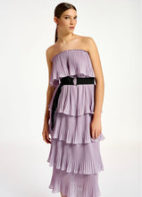 Load image into Gallery viewer, Essentiel Antwerp Lilac Plisse Dress
