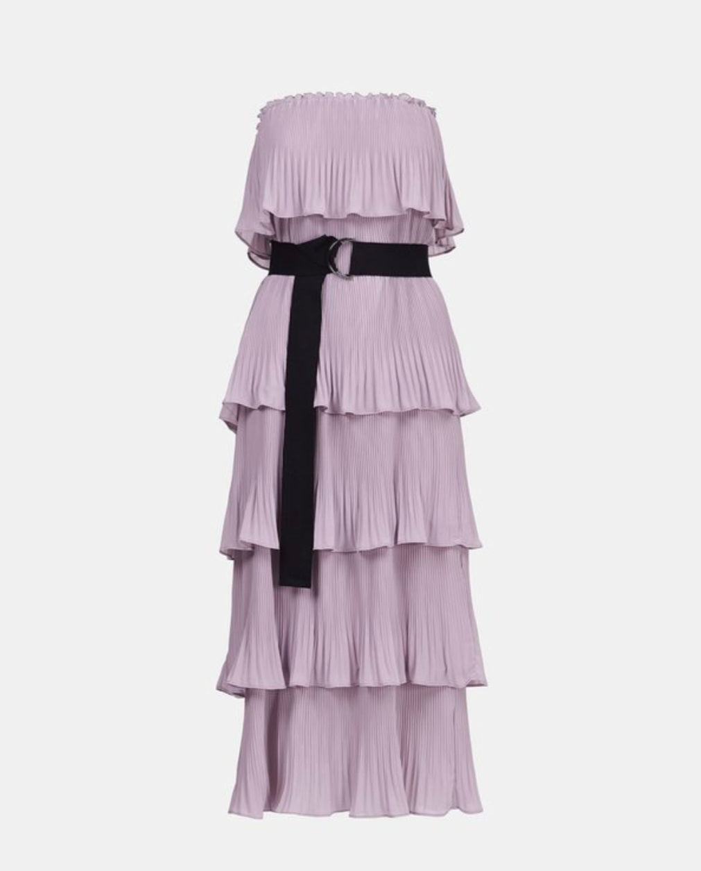 Essentiel Antwerp Lilac Plisse Dress