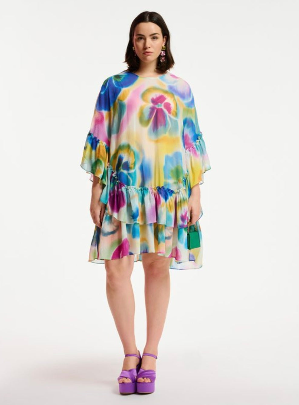 Essentiel Antwerp Floral Knee Length Dress