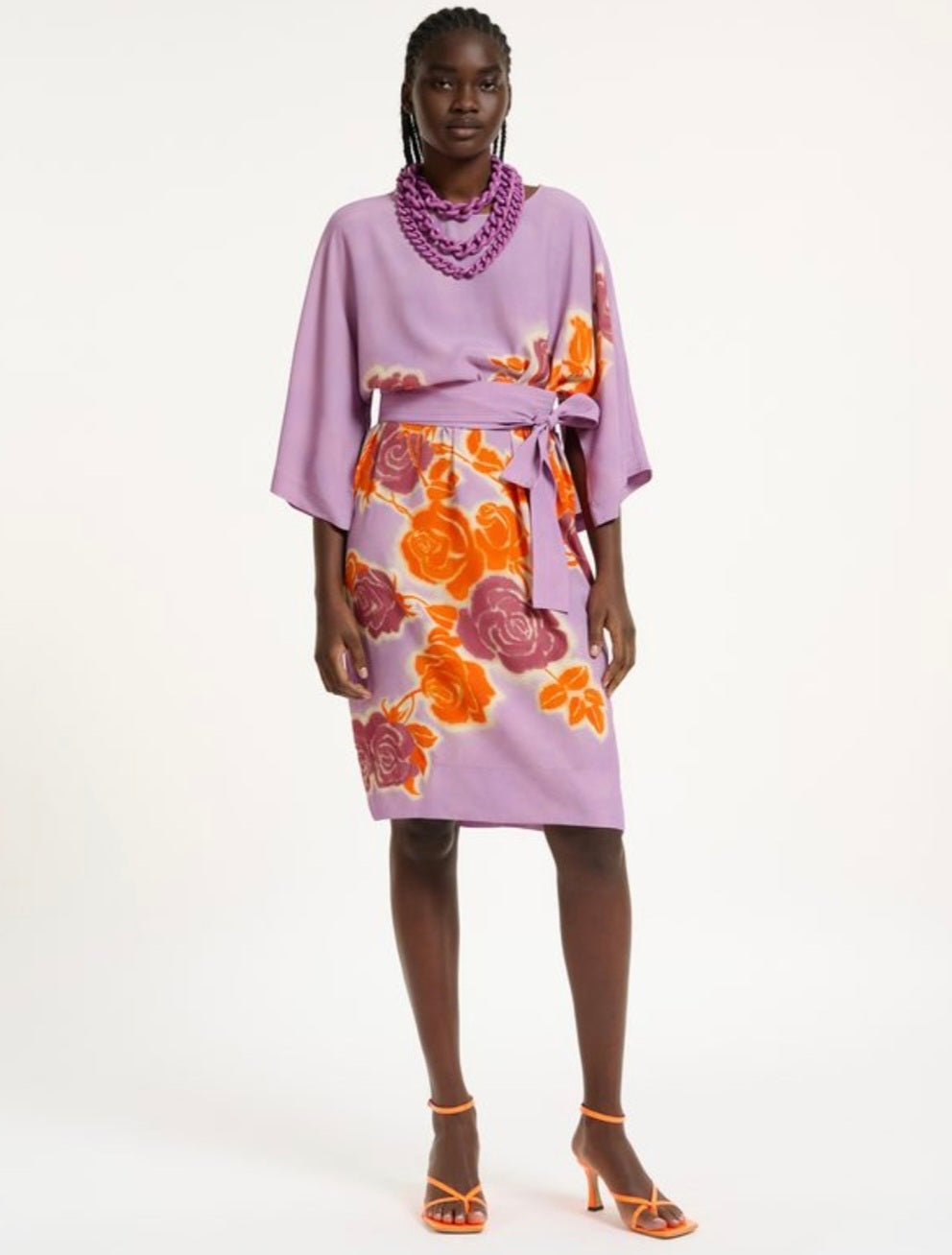 Essentiel Antwerp Floral Kimono Dress SYBIL Boutique