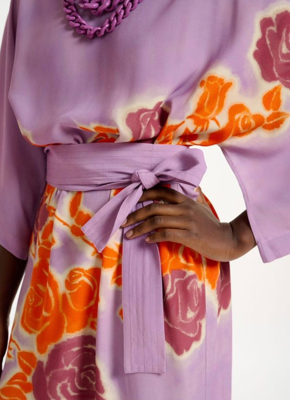 Essentiel Antwerp Floral Kimono Dress