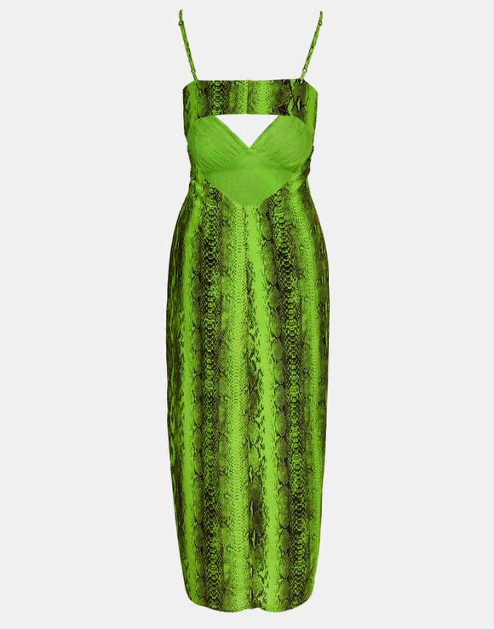 Essentiel Antwerp Snakeprint Slip Dress