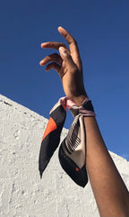 Tidings Silk Pocket Scarf “Love is All You Need”