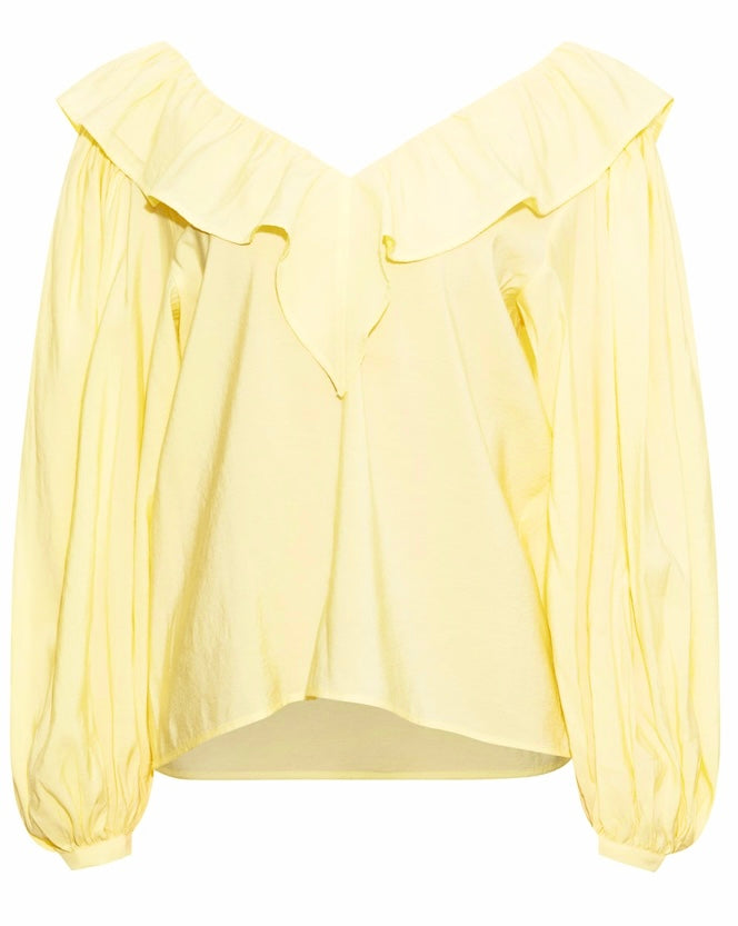 RDF Lemon V- Neck Blouse
