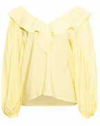 RDF Lemon V- Neck Blouse