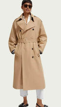 Load image into Gallery viewer, Scotch &amp; Soda Oversized Classic Belted Trench Coat
