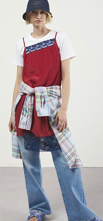 Ottodame Silk Mini Dress