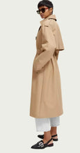 Load image into Gallery viewer, Scotch &amp; Soda Oversized Classic Belted Trench Coat
