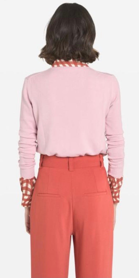 Ottodame Burnt Orange Wide Leg Trouser