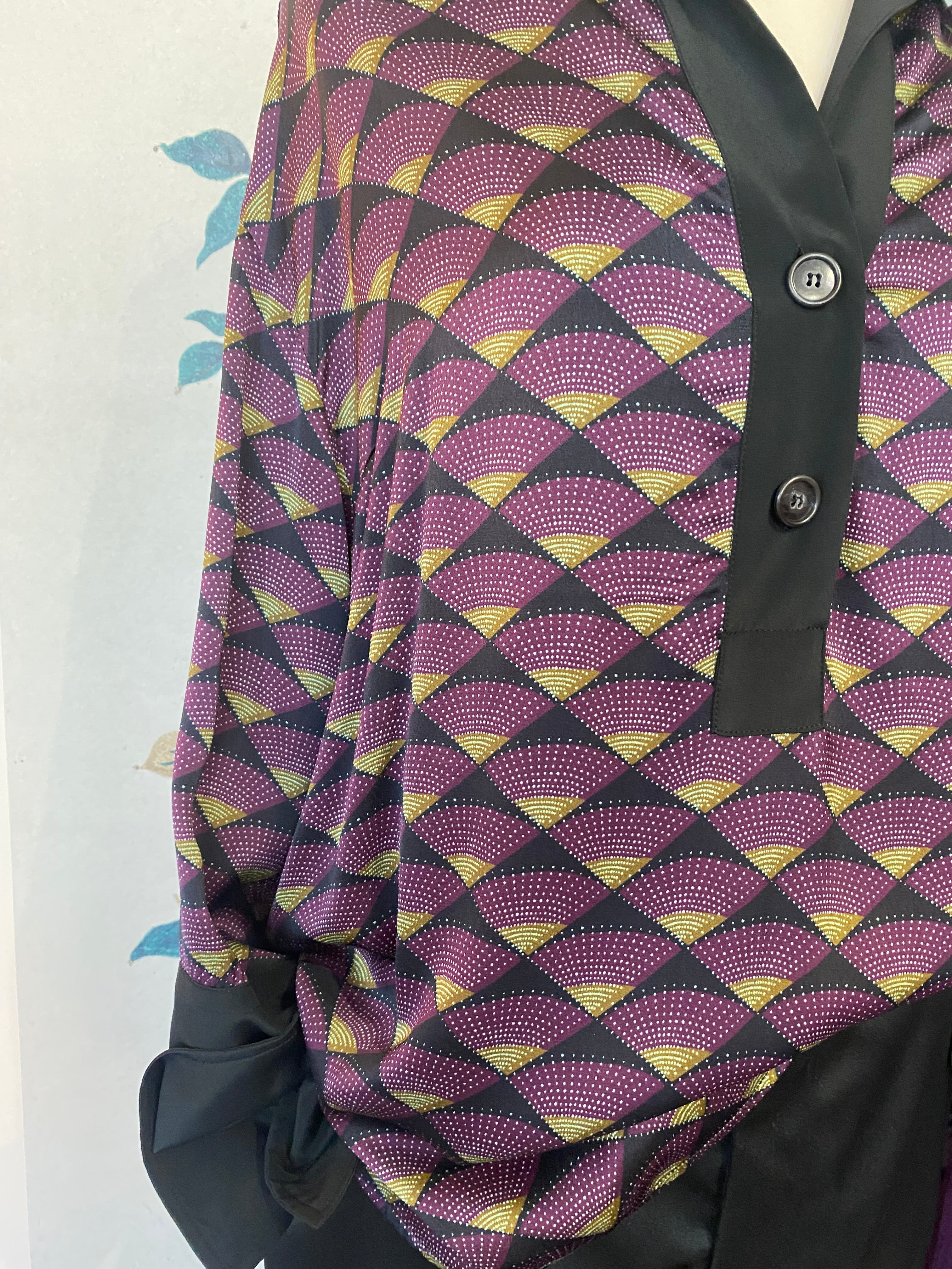 Ottodame Art Deco Print Shirt