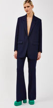 Load image into Gallery viewer, Ottodame Navy Flare Trousers
