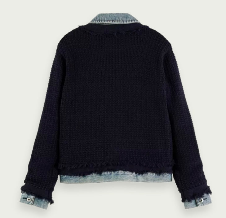 Scotch & Soda Denim & Tweed Jacket