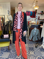 Tidings Long Silk Scarf, “Live ,Love , Laugh”