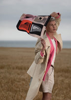 Tidings Silk Pocket Scarf “Love is All You Need”