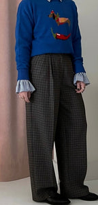 Beatrice Houndstooth Trousers