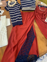 Load image into Gallery viewer, Ottodame Ketchup Red SILK Blend Slip Skirt
