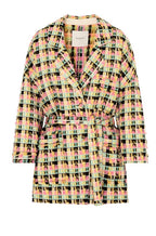 Beatrice B Pink / Black Jacquard Jacket