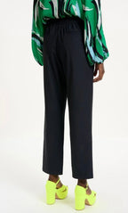Essentiel Antwerp Navy Pinstripe Trousers