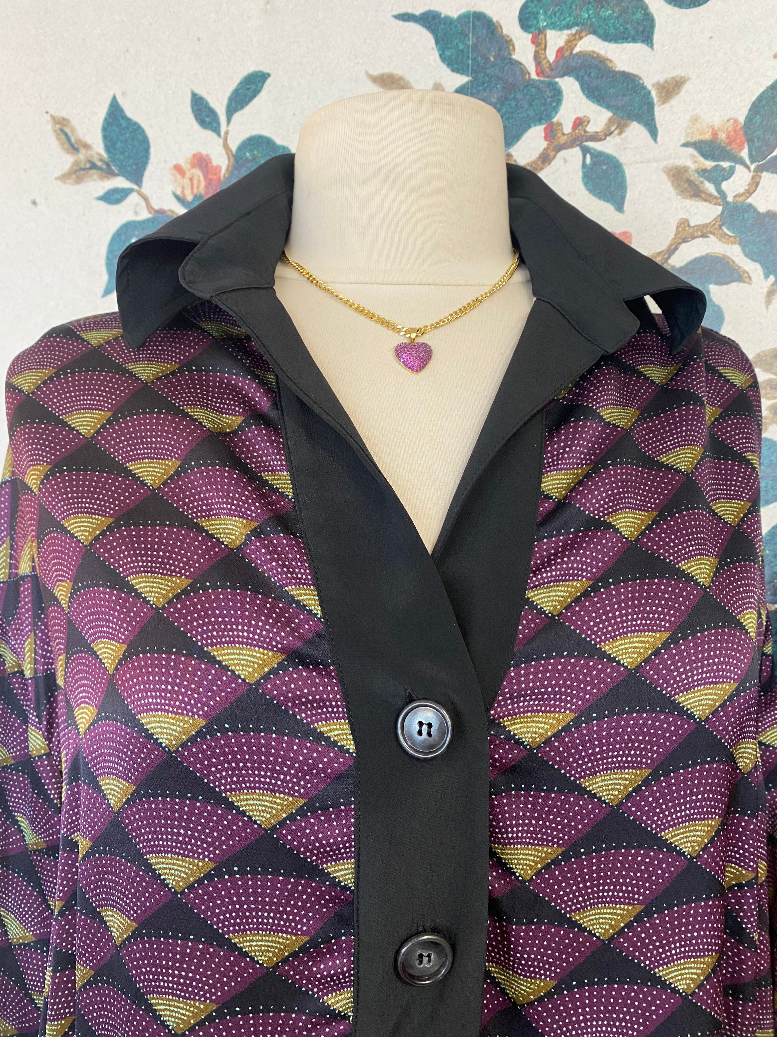 Ottodame Art Deco Print Shirt