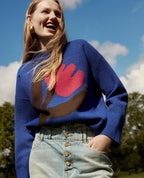 Scotch & Soda Blue Tulip Jumper