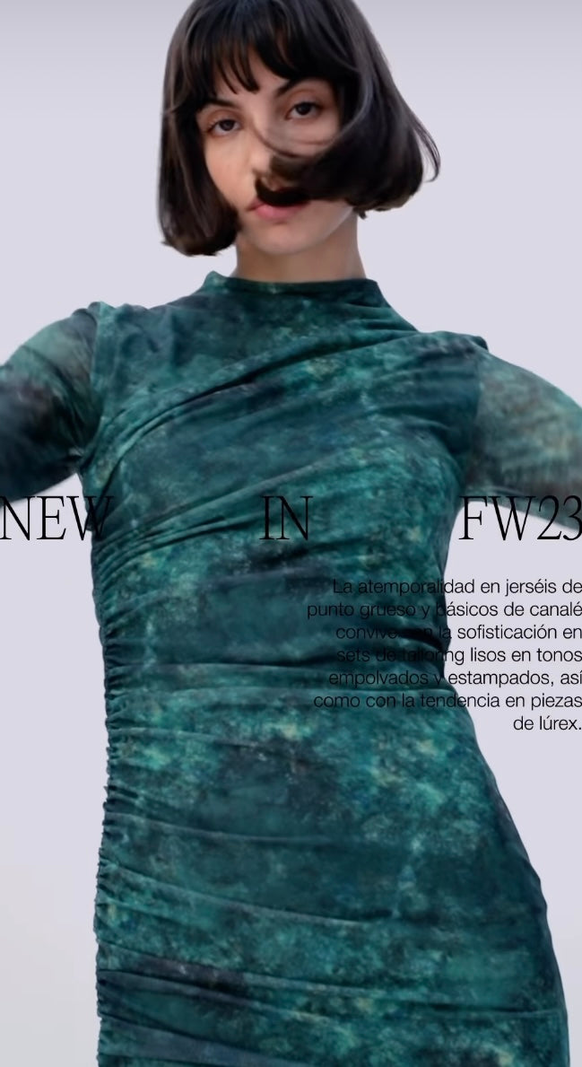 Wild Pony Green Bodycon Dress