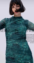 Wild Pony Green Bodycon Dress