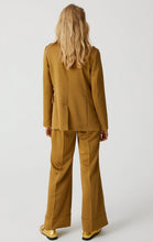 Load image into Gallery viewer, Beatrice B Tobacco Bronze Satin Wide Leg Suit Trousers
