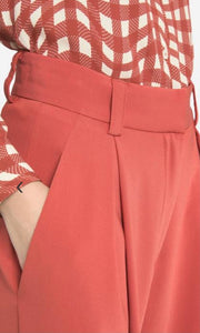 Ottodame Burnt Orange Wide Leg Trouser