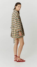 Beatrice B Pink / Black Jacquard Jacket