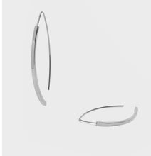 Load image into Gallery viewer, Nali Silver Hook Hoops
