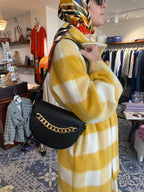 Tidings Large Orange “Outrageous “ Silk Scarf